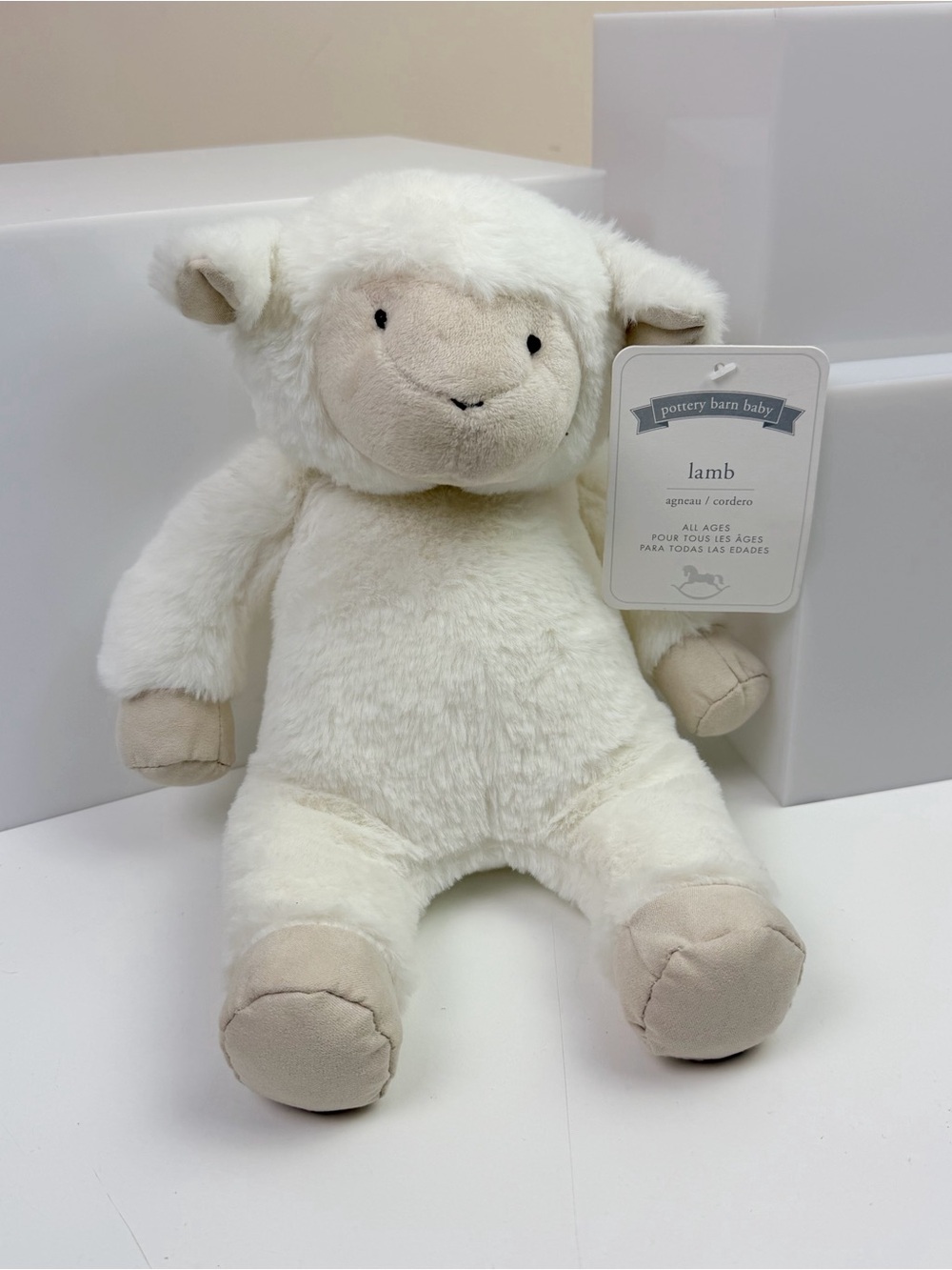 Pottery Barn Baby Lamb Critter Plush Toy Collection NWT from 2021 Series